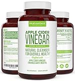 Premium Extra Strength Apple Cider Vinegar Pills 510mg with Inositol- Supports Natural Healthy Weight Loss, Detox Cleanse, Digestive Enzymes and Healthy Blood Sugar- 60 capsules