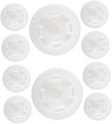 CANIGHT 10Pcs Bung Cap Seal Covers for Oil Water Drums Coarse Thread Poly view 1
