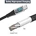 USB Type C Cable 3.3FT [2 Pack], TITACUTE USB C Fast Charger Nylon Braided Cord for Compatible for Samsung Galaxy Note 9 S9 Plus, Huawei Mate 20 Pro, BlackBerry Motion, ZTE Axon 7 Mini Black