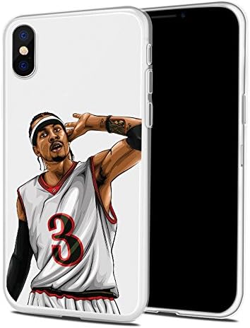 iPhone X Basketball Silicone Protective Transparent Thin Case (27)