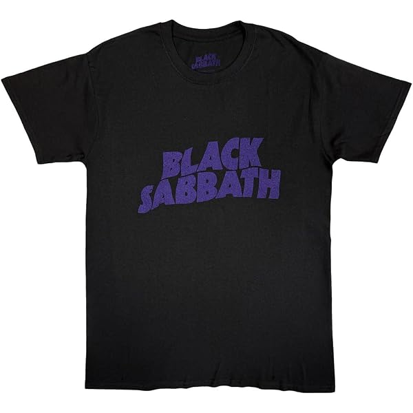 Black Sabbath Tシャツ Lサイズ Official Licensed Men's Black Sabbath Cross Logo Charcoal T-Shirt