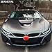 Goodybuy Christmas Car Costume Decoration Plush Rudolph Reindeer Antlers & Red Nose Set, 45cm Tall