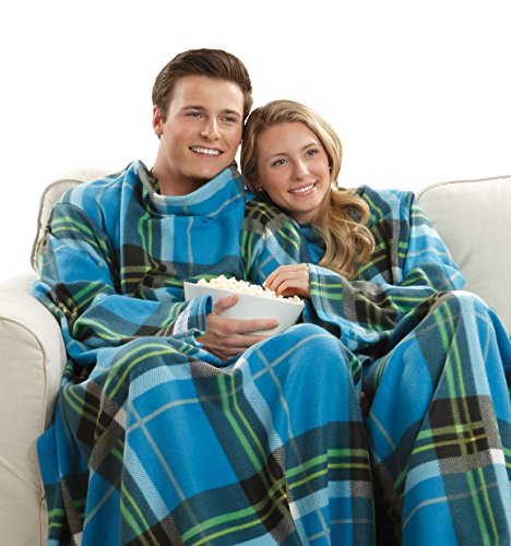 Snuggie Soft Fleece Blanket with Sleeves and Nepal Ubuy - Main Image