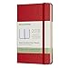 Moleskine 12 Month Weekly Planner, Pocket, Scarlet Red, Hard Cover (3.5 x 5.5)