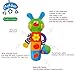 LALABABY Early Education Hand Wave Stick for Over 0 Years of Age (Rabbit)