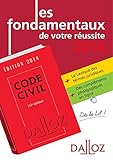 Les fondamentaux de votre réussite : 2 volumes : Code civil ; Lexique des termes juridiques by