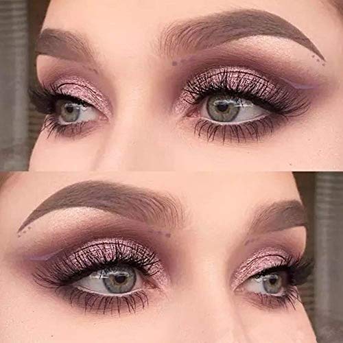 3D Real Mink False Eyelashes, Handmade Reusable Mink Lashes, Luxurious Wispy Natural Cross Thick Long Lashes With Applicator 10 Pairs/F820 - Thumbnail 5