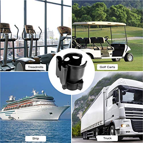 Roinaee Car Cup Holder Expander Adapter with Adjustable Base, 2in1