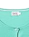 BIADANI Women Button Down Long Sleeve Crewneck Soft Knit Cardigan Sweater Mint2 Medium