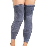 niceEshop(TM) Wool Knee Brace Pads Winter Warm Thermal Knee Sleeve for Women Men