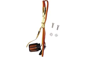 Bewinner RC Car LED Flashing Rotating Beacon Light for Toy Car, Strobe Flash Light for RC Cars,CH3 Controlled, 9 X 15mm, 1 Se