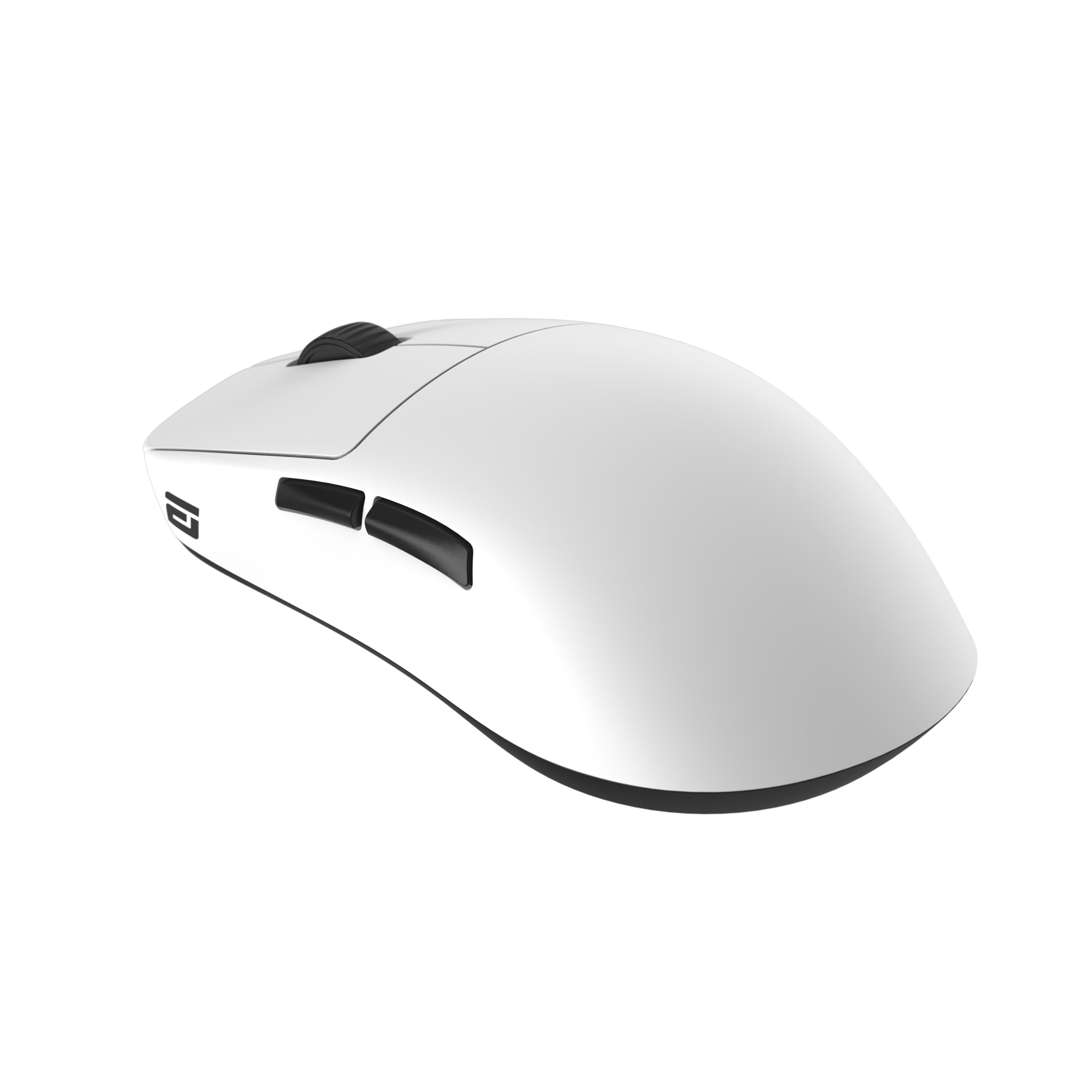 ENDGAME GEAR OP1we Wireless Gaming Mouse, CompX CX52850 Microcontroller, Pixart PAW3370 Optical Sensor, Mod-Friendly, Hybrid Skate Design, Claw Grip, 2.1 oz, White