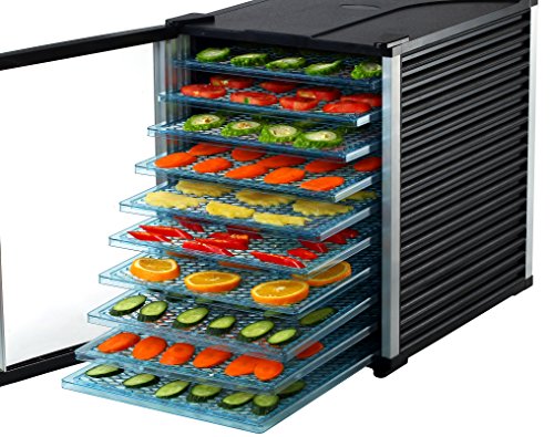 Oliver and Smith - Professional Series - 10 Tray Digital Food Dehydrator - Digital - 15 Square Feet Total Drying Space - 630 Watt - 3 Year Warranty