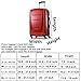 Fvstar Luggage Cover Spandex Elastic Suitcase Cover Cute Washable Luggage Protector TSA Approved Thickened Baggage Protective Cover Fits 25-28 inch Carry On