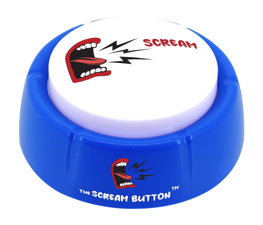 Talkie Toys Products The Scream Button - Man and Woman Voice Screams ...