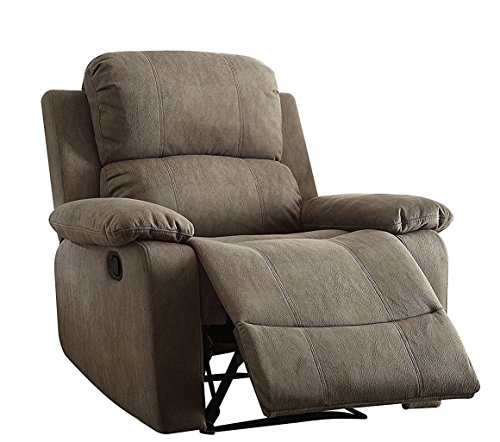 Major-Q Washed Microfiber Fully Memory Foam Recliner Chair for Living Room (3059528) (Designed for 6 feet Tall 200lbs