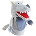 HABA Eat it up Wolf Glove Puppet with Built in Belly Bag to Feed The Hungry Wolf