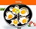 Makidar 5PCS Fried Egg Mold Egg Ring Egg Shaper SUS304 Stainless Steel Pancake Mold Kitchen Tool Pancake Rings
