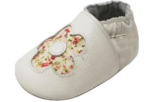 YIHAKIDS Soft Sole Baby Girls Boys Shoes Infant Toddler Leather Moccasins Slippers First Walker Crib Shoes Unisex