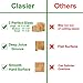 Premium Bamboo Cutting Board Set of 3 -Eco-Friendly Wood Chopping Boards with Juice Groove for Food Prep, Meat, Vegetables, Fruits, Crackers & Cheese-100% Natural Bamboo Craftsmanship -by Clasier