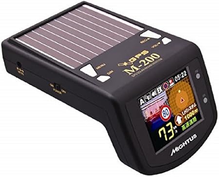 Amazon 2インチフルカラー液晶搭載 Gps搭載 ソーラーレーダー探知機 M 0 5band Gps X Band K Band カーロケ無線 350 1mhz Dc12v対応 Gps レーダー探知機 オービス Nシステム ステルス 新ｈシステム対応 レーダー探知機本体 車 バイク