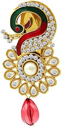 MFJ Fashion Jewellery Gold Plated Ad Long-Lasting Charming Brooch for Women