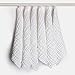 Maypluss Cotton Organics Baby Washcloths (9 Pack) - Premium Extra Soft & Super Water Absorbent for Baby’s Sensitive Skin - Perfect 11”x11” Reusable Wipes -Excellent Baby Shower Pure White