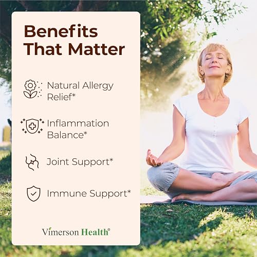 Quercetin with Bromelain Turmeric Curcumin Supplement – Triple Action: Allergy Relief, Inflammation and Joint Support with Organic Tumeric + Bioperine for Max Absorption – 60 Quercetin 500mg Capsules