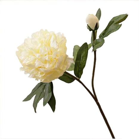 Amazon Wgz 造花のリビングルームのコーヒーテーブルの花をペイントフェイクフラワー 牡丹の花レトロ 飾る Color E 造花 オンライン通販