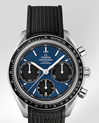 Omega Reloj de Pulsera para Hombre con cronógrafo, automático, Caucho, 32632405003001 - Imagen 5