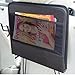 Zone Tech Car Eating Laptop Backseat Organizer Tray- Multifunctional Car Food/Tablet Foldable Holder Desk- Car Table w/Storage Pockets, Drivers/Passengers Kids Travel Accessories- Perfect on Trips