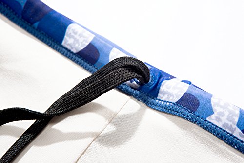 KGKE Mens Sexy Swim Briefs Camo Pattern Bikini Swimsuit For Men (Blue Camo, XXL) - Thumbnail 3