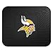 FANMATS 9984 Minnesota Vikings Back Row Utility Car Mat - 1 Piece - 14in. x 17in., All Weather Protection, Universal Fit, Molded Team Logo