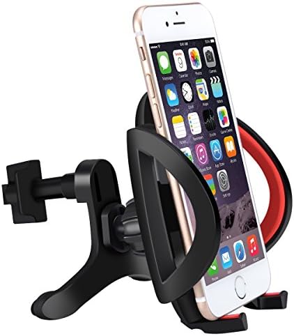 Car Mount,Cell Phone Holder for Car,Universal Smartphone Car Air Vent Mount Holder Cradle With A Quick Release Button For iPhone 6 6+ 6S 6S Plus 5S 5,iPod Touch,Samsung Galaxy S5 S4/3 Note 2/3