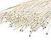 Silver Plated Brass Long Ball Head Pins for Jewelry Making, Earrings-Hypoallergenic (70mm x 21 Gauge) 3 Inch
