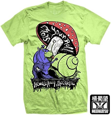 Newaza x Meerkatsu Slow Your Roll Tee - Neon Green