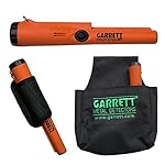 Garrett Waterproof Metal Detector with Black Treasure Pouch