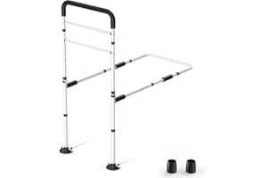 WAYES Bed Rails for Elderly Adults - Bed Safety Handle, Adjustable Height, Fits King, Queen, Full, Twin Bed