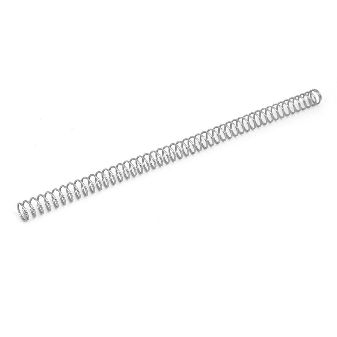 sourcingmap 1.5mmx15mmx305mm 304 Stainless Steel Compression Springs Silver Tone