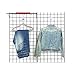 Grid Panel for Retail Display – Perfect Metal Grid for Any Retail Display, 2’ Width x 7’ Height, 3 Grids Per Carton (Black)