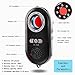 Eilimy Anti-Spy Hidden Camera Detector Infrared Portable Safesound Personal Alarm 3-in-1 Functionality Defense Emergency Alert with Mini LED Flashlight for Home Hotel Travel Suitcase Security Box