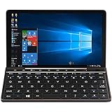 GPD Pocket 2 - Celeron Amber Black Edition - 7" Touchscreen Ultrabook UMPC Mini Windows 10 Portable Laptop- Intel Celeron Processor 3965Y,UHD Graphics 615,8GB RAM,128GB Storage