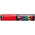Uni Posca Bold Marker, Red (PC8K.15)