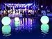 Party Decorations LED Light Up Ball Inflatable Floating 13 Modes 16-Inch Glow in the Dark with Colors Changing for Garden, Wedding, Xmas Decor (1 PCS)