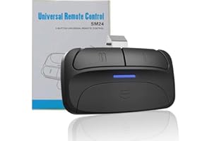 ACVOCE Universal 2-Button Garage Door Opener Remote, Works with Chamberlain, LiftMaster, Craftsman, Genie, DIP Switch and More, Replacement for Clicker KLIK1U 375UT 373LM 973LM 893LM 893MAX