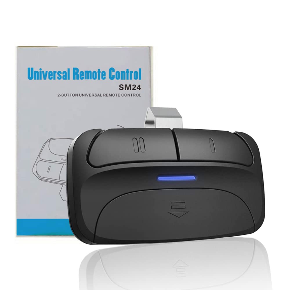 Universal 2-Button Garage Door Opener Remote, Works