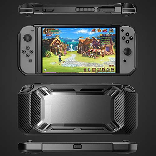 TPU Cover Case + 2 Thumb stick caps + 1 Screen Protector for Nintendo Switch - Thumbnail 4