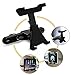 TURATA Universal Tablet Car Headrest Mount Holder with 360 Degree Rotation Tablet Holder for iPad, iPad Air, iPad Mini, Samsung and 7-10 inch Tablets - Black