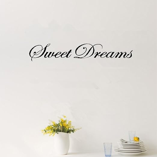 Dulces Suenos Cita Pared Arte Pegatina Vinilo Calcomania Ninos