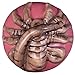 SCS Direct Aliens Ceramic Cookie Jar - Xenomorph Alien Egg with Facehugger Lid - 9.5
